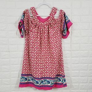 Alya off shoulder floral dress. Size M